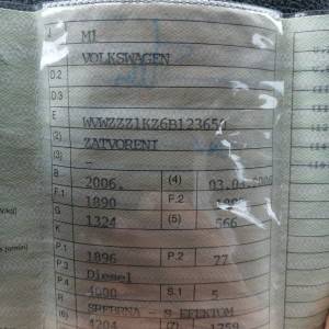 Golf 5 1.9 TDI reg. 9/24