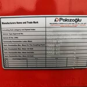 PRIKOLICA PALAZOGLU 1O TONA TANDEM odmah dostupna