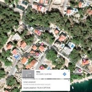 Projekt vile s bazenom (3 apartmana) - Milna (otok Brač)
