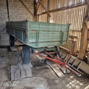 Prikolica Fortuna, 7.5 t, dvostrani kiper