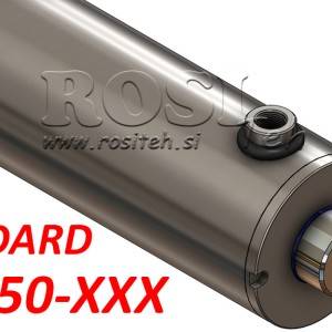 Hidraulični cilindar 100/50 STANDARD hod od 100 do 1500mm