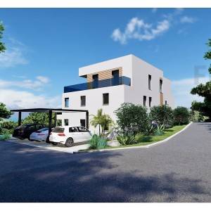 Projekt vile s bazenom (3 apartmana) - Milna (otok Brač)