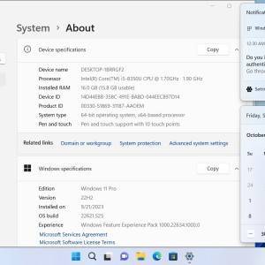 ️HP EliteBook x360, i5–8350U, 16GB, 1000GB NVMe, FHD Touch, Office paket️