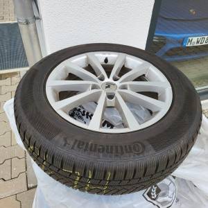 Alu felge 17 ZA SUV vozila , ZIMSKI SET!!! Continental TS850, 7mm