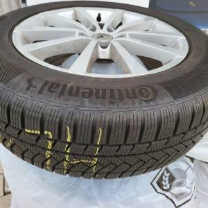Alu felge 17 ZA SUV vozila , ZIMSKI SET!!! Continental TS850, 7mm