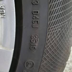 Alu felge 17 ZA SUV vozila , ZIMSKI SET!!! Continental TS850, 7mm