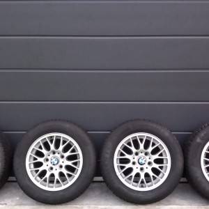 Zimsske gume sa alufelgama orginal bmw