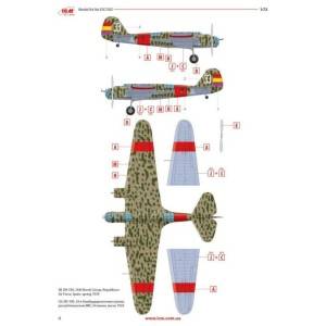 Maketa set tri aviona SB i Messerschmitt Bf 109
