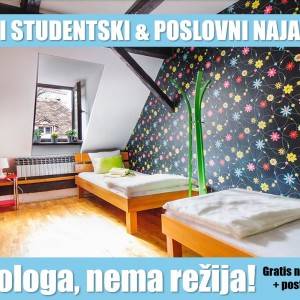 Studentski i poslovni najam/ZG-centar, nema pologa, nema režija!/