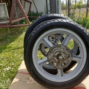 Prodajem Alu felge Par Hysoung 125 Cruiser II Cijena 87€