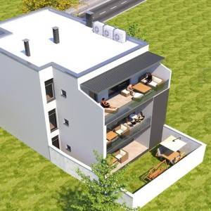Četverosoban stan s dvorištem - Jug l (Osijek)