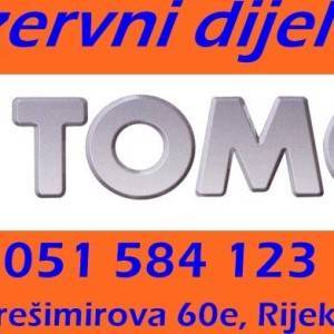 Tomos mrežica fara okrugla krom