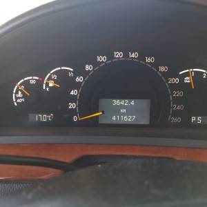 mercedes s class w 220 320cdi