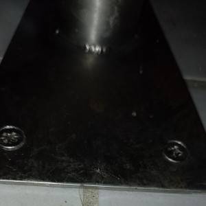 Industrijski inox metalni držač za wc papir promjera 37 cm