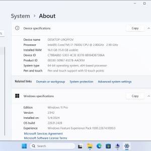 ️LENOVO ThinkPad X1 Yoga Gen 2nd, i7-7600U, 512GB, 16GB, FHD TOUCH️