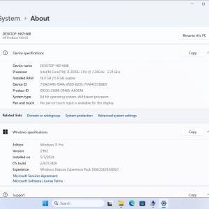 ️HP Probook 450 G5, i3-8130U, 256GB, 8GB, 15.6" FHD, Win. 11 Pro (23H2)️