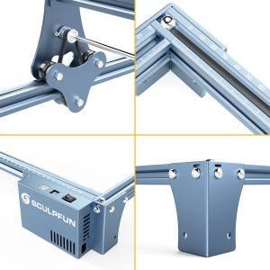 Laserska Gravirka i Rezalica SCULPFUN S9 5.5W, Diodni Laser