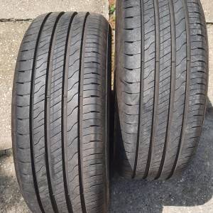Goodyear efficientgrip preformance 2 - 225/55/17 8 mm ripna!! DOT 1623