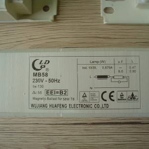 Elektromagnetske prigušnice za fluorescentne lampe - balast za neonke