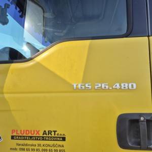 Kamion kiper MAN s kiper prikolicom