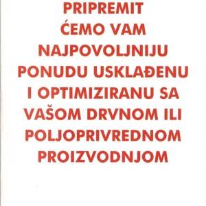NOVI STROJEVI I KOMPLET POSTROJENJA "NOVA PELLET" - Ključ u ruke!