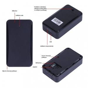 Top model IP65 GSM baterijski tracker-magnetni lokator za GPS praćenje