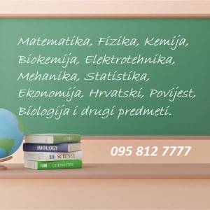 Instrukcije Matematika, Fizika, Kemija, Biokemija, Statistika, Elektrotehnika Mehanika Termodinamika