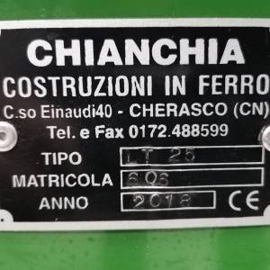 CHIANCHIA - STROJ ZA RAZBIJANJE I ČIŠĆENJE LJEŠNJAKA P200, MEH. ODVAJANJE LJUSKE