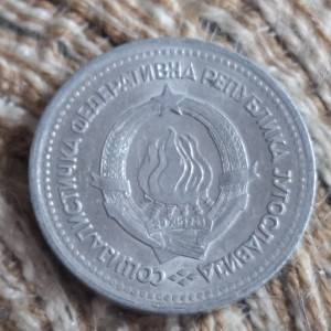 Kovanica jedan dinar 1963. Jugoslavija