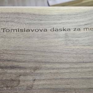 Daske za hranu i posluživanje - graviranje
