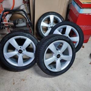 Alu felge Audi original, s novim ljetnim gumama