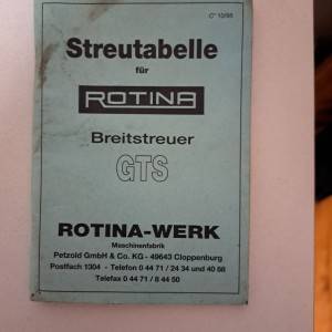 Rasipač umjetnog Gnojiva ROTINA GTS 1000K