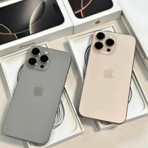 Apple iPhone 16 Pro 128GB = 550 EUR, iPhone 16 Pro Max 256GB = 650 EUR