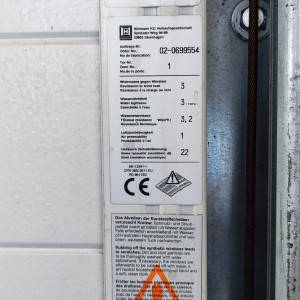 Hormann vrata Električna 4x4metrs