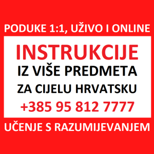 INDIVIDUALNE PRIPREME ZA PRIJEMNI ISPIT ZA UPIS NA MEDICINSKI FAKULTET