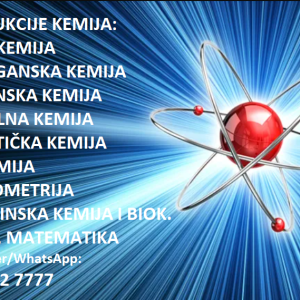 INSTRUKCIJE IZ KEMIJE OPĆE, ORGANSKE, FIZIKALNE, ANALITIČKE, BIOKEMIJE