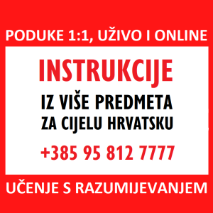 MATEMATIKA, FIZIKA, KEMIJA, BIOKEMIJA, STATISTIKA, OSN. ELEKTROTEHNIKE