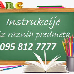 PRIPREME ZA PRIJEMNE ISPITE ZA UPIS U SREDNJE ŠKOLE, klasične i online