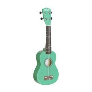 STAGG SOPRANO UKULELE GRASS + TORBA