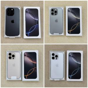 Apple iPhone 16 Pro Max, iPhone 16 Pro, iPhone 16, iPhone 16 Plus