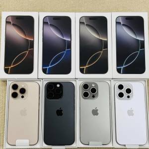 Apple iPhone 16 Pro Max, iPhone 16 Pro, iPhone 16, iPhone 16 Plus