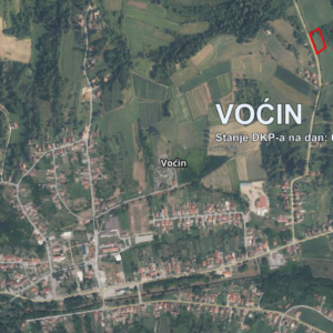 PP PAPUK - Voćin, 2597 m2 - projekt kamp / kamp odmorište
