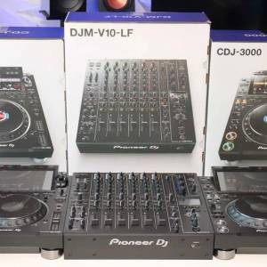 Pioneer CDJ-3000, Pioneer DJM-A9, AlphaTheta Euphonia, Pioneer DJM-V10