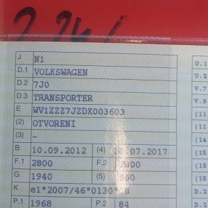 Prodaje se VW transporter 2.0 tdi