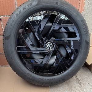 VW SET ČELIČNIH 5X112 19" GUME PIRELLI 255/50R19 / 4 KOMADA
