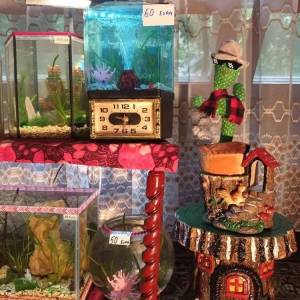 Akvarij šesterokutni, 19 litara