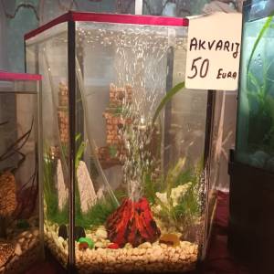 Akvarij šesterokutni