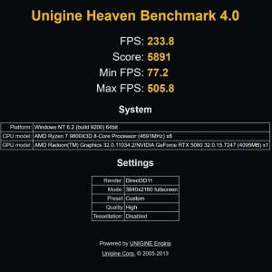 AMD Ryzen 7 9800X3D, RTX 5080, 64gb DDR5, SSD 2TB, Vodeno 240, 850W