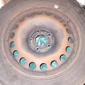 Čelične felge 5x115 + Hankook winter icept rs2