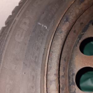 Čelične felge 5x115 + Hankook winter icept rs2